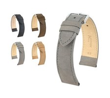 Hirsch uhrenarmband nubukleder - hirsch,