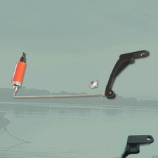 Pendel- Bissanzeiger Fluo- Rot