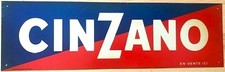 Nr.4 Werbeblech Schild CINZANO