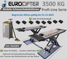 Mobile Scheren Hebebühne Profi-Line 1m 3500 Kg Schnäppchen begrenzte Aktion !!!