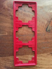 Gira S-Color 3-fach Rahmen Rot  6Stück verfügbar