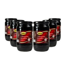 Food-United Amarena-Kirschen in Sirup 6 x Glas 890g Spezialität Italien kandiert