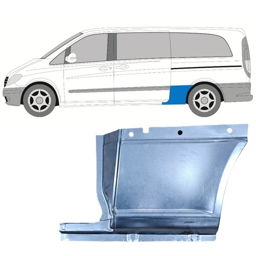 Reparaturblech kotflügel - reparaturblech,