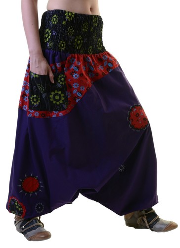 Bunte haremshose pluderhose - bunte,