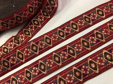 Jacquard Sari Bordüre Borte