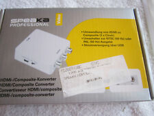 AV Konverter HDMI - Composite Cinch 1920 x 1080 SpeaKa Professional SP-H   1482