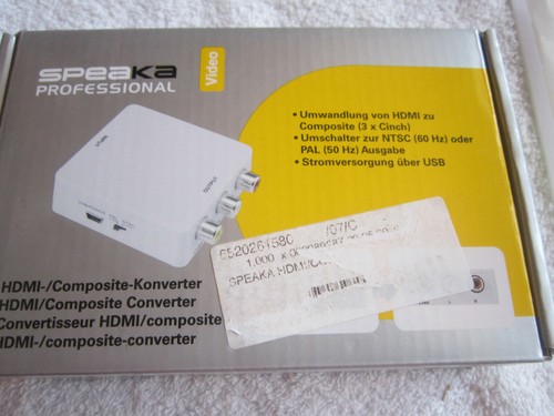 Konverter hdmi composite - konverter,