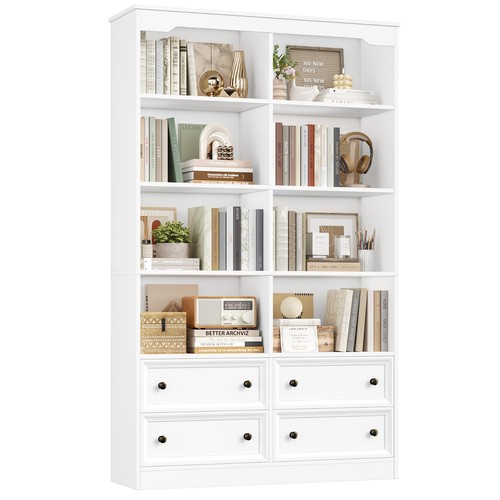 Bücherregal mit schubladen - bücherregal,