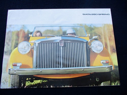 Fiat siata 850 spring 1968 - spring,