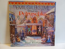 Vinyl LP Strawinsky Petruschka ua. Emil Gilels Live Supraphon  28 323 KK