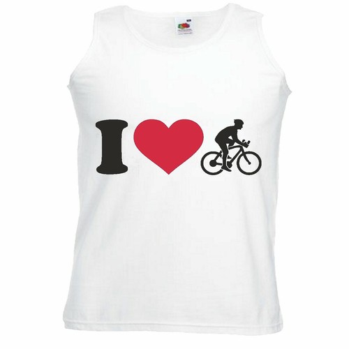 Tank top love fahrrad fahren - i,