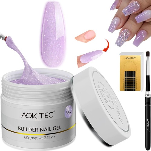 Aufbaugel gel nägel set 60g - gel,