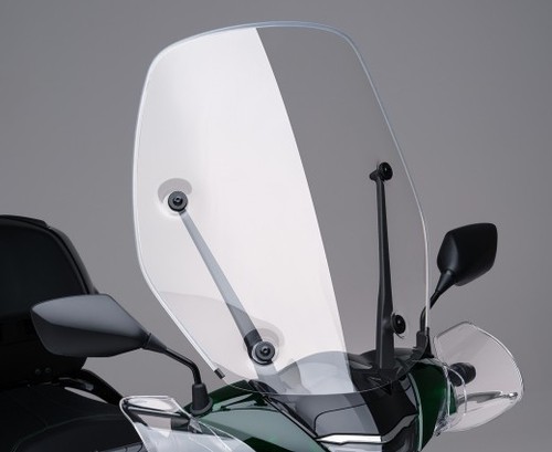 Hohes windschild transparent - hohes,