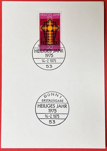 Ersttagsstempel brd 1975 wie - ersttagsstempel,