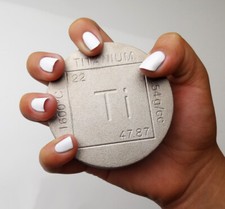 1 POUND PFUND TITANBARREN