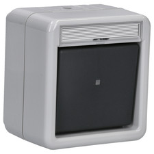 Gira Aufputz IP44 grau