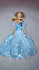 Barbie Kleid Schneeflocke