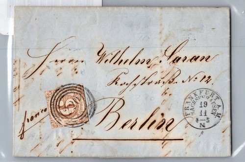 Thurn taxis auf brief - &, 34