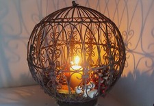 Metallkugel stabil Eisen braun