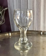 Antik Glas Fußbecher Becher