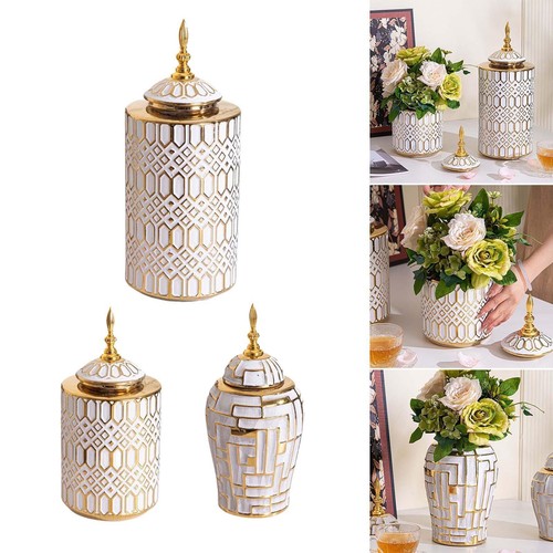 Porzellan vase glas mit deckel - porzellan,