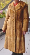 Pelzmantel, Wiesel, Gr.. 38-40