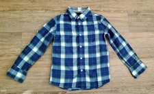 Tommy Hilfiger Jungen Hemd, Größe 128, Blau