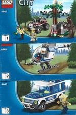 LEGO CITY: Forest Police Station (4440) Bauanleitung liegt bei