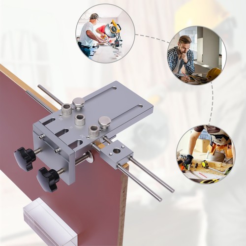 3in1 dübellehre bohrlehre - 3in1,