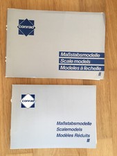 Conrad Baumaschinen Katalog II & III, Maßstabsmodelle