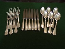 Christofle Modell PERLES Vorspeisenbesteck 6 Personen 18 Teile versilbert TOP !