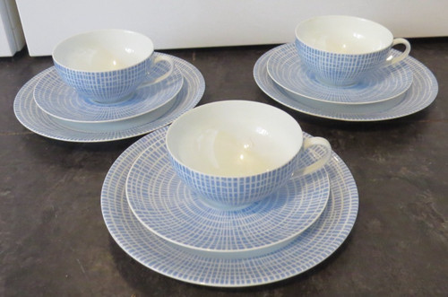26352 arzberg bastdekor blau - arzberg,