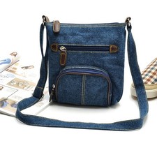 Damen Tasche Jeans Umhängetasche Schultertasche Damenhandtasche Crossover Bag