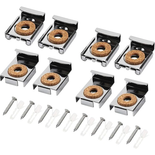 Spiegelhalterung clips set - set, 8