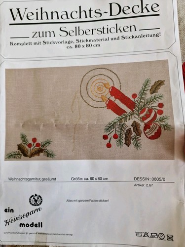 Weihnachts mitteldecke 80 - weihnachts-mitteldecke,