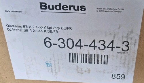 Buderus logatop ölbrenner - logatop,