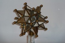 Hernhuter - Mährischer Stern -Ausgefallene Kupferglas - Skulptur verspiegelt RAR