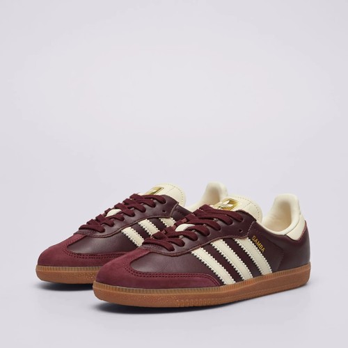 Adidas samba maroon gold - og,