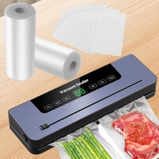 Vakuumiergerät Vakuumierer Folienschweißgerät Vakuummaschine 120W mit Beutel DE