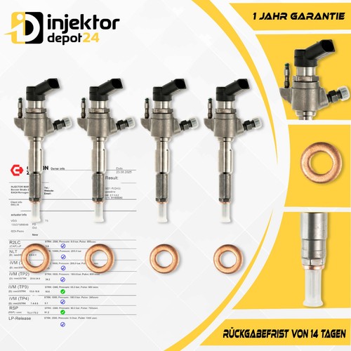 Einspritzdüse injektor - 4x,