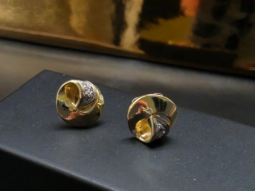Ohrringe gelbgold 333 8 - 333, /