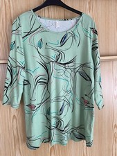 Longshirt Gr. 42 * h'grün mit