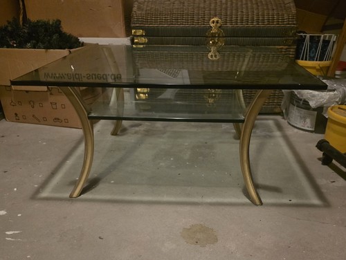 Vintage couchtisch glastisch - vintage,