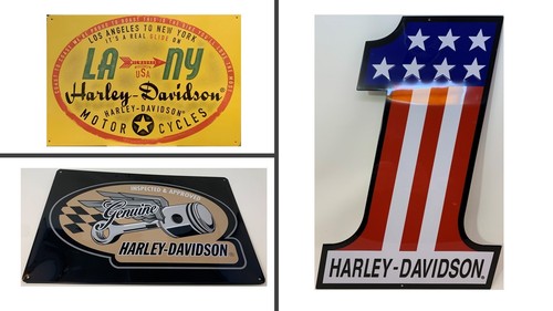 Harley davidson blechschild - harley-davidson,