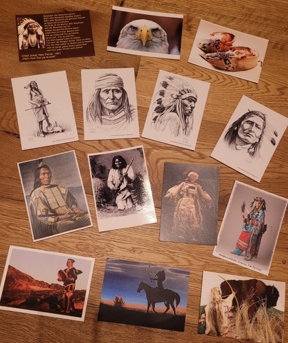 Neue indianer postkarten - indianer,
