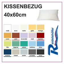 Kissenbezug 40x60 cm auch für Tempur Symphony od. Arch Kissen, m. Reißverschluß