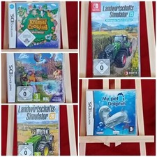 Nintendo Spiele für Switch, Wii, oder DS verschiedene Konsolen