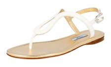 Prada lackleder sandalen - lackleder,