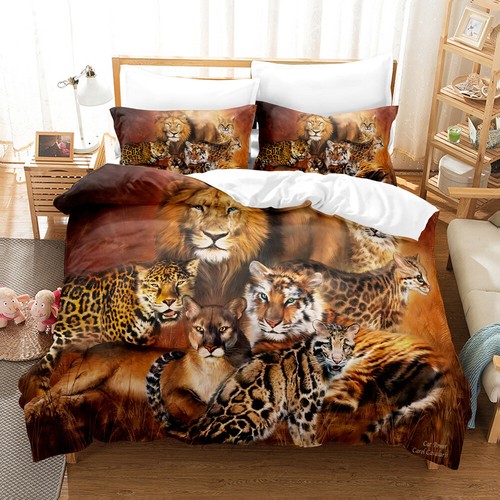Tiger bettwäsche set - 3d,