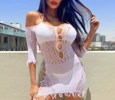 Damen Mini Kleid Reizwäsche